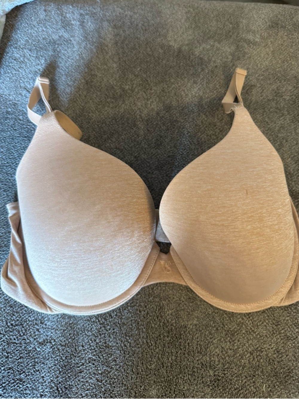 Victoria’s Secret Padded Perfect Coverage bra size 34dd beige/tan bra